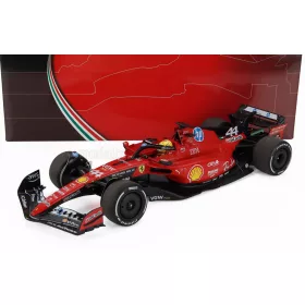   Bbr-Models - FERRARI F1  SF-23 TEAM SCUDERIA FERRARI HP N 44 TEST FIORANO 2025 LEWIS HAMILTON RED BLACK