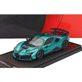   Bbr-Models - FERRARI SF90 XX STRADALE 2024 GREEN JEWEL - BLACK