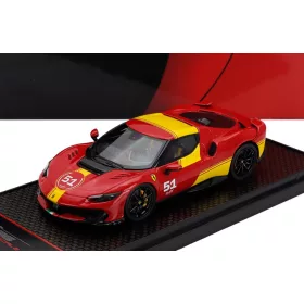  Bbr-Models - FERRARI 296 SPECIALE N 51 (499P 24h LE MANS LIVERY) 2025 RED YELLOW