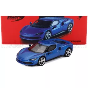 Bbr-Models - FERRARI 296 GTB 2024 BLU CORSA - BLUE