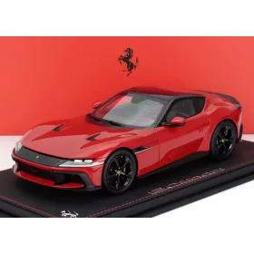   Bbr-Models - FERRARI 12CILINDRI COUPE V12 830cv 2024 WITH SHOWCASE ROSSO CORSA - RED