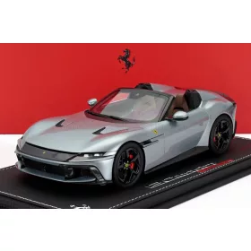   Bbr-Models - FERRARI 12CILINDRI V12 830cv SPIDER OPEN 2024 WITH SHOWCASE GRIGIO TITANIO - GREY