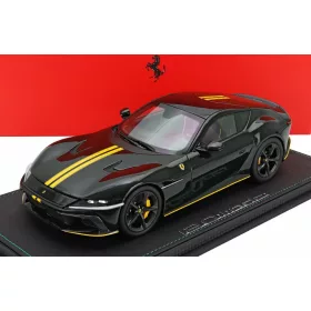   Bbr-Models - FERRARI 12CILINDRI V12 830cv PANORAMIC ROOF 2024 WITH SHOWCASE BRITISH GREEN YELLOW