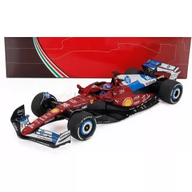   Bbr-Models - FERRARI F1  SF-25 TEAM SCUDERIA FERRARI HP N 16 MIAMI GP 2025 CHARLES LECLERC RED BLUE WHITE
