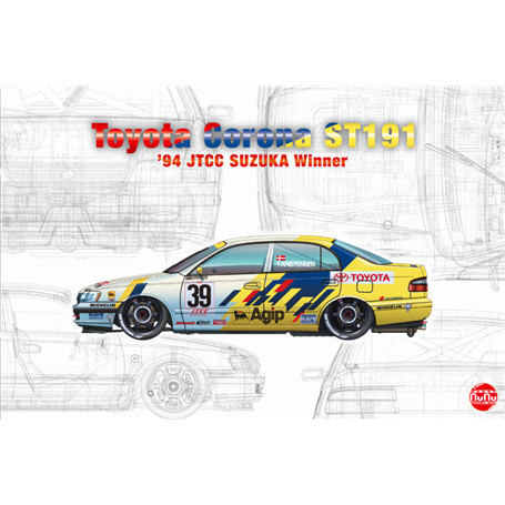 NUNU-BEEMAX - Toyota Corona St191 '94 Jtcc Suzuka Winner