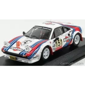   Bestmodel - Ferrari 308 Gtb Team Martini Racing Gr.4 N 151 Historique Rally Tour De Corse 2011 Aghina - Rupert White Blue Red