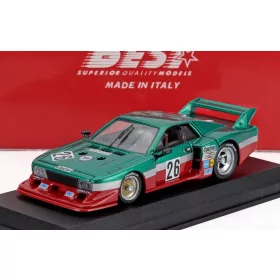   Best-Model - LANCIA BETA MONTECARLO TURBO TEAM LANCIA CORSE N 26 6h MUGELLO 1980 CARLO FACETTI - MARTINO FINOTTO GREEN RED