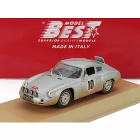   Best-Model - PORSCHE 1600 GS ABARTH TEAM PABLO PICASSO (night version) N 10 RALLY DOS CATALUNAS (Dirty Version) 1965 HOSPITALIER - PIRIE SILVER