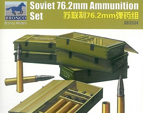 Bronco Models - Soviet 76,2mm Ammunition Set