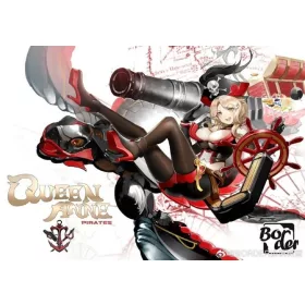 Border Model - Pirate Captain Queen Anne figura makett