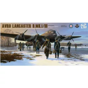   Border Model - Avro Lancaster B Mk.I/III with full interior repülő makett