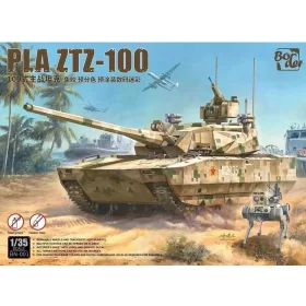 Border Model - PLA ZTZ-100 tank makett
