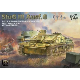   Border Model - StuG III Ausf. G Early Prod. w/ Full Interior tank makett