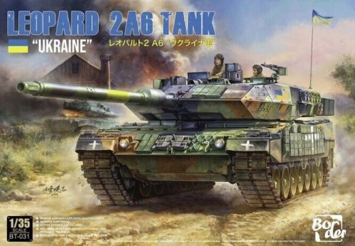 Border Model - Leopard 2A6 Tank Ukraine - Border Model