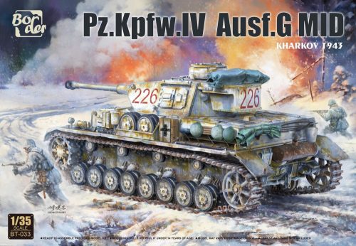 Border Model - 1:35 Pz.Kpfw. IV Ausf. G MID "Kharkov 1943" – Border Model