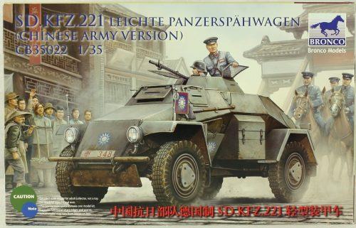 Bronco Models - Sd.Kfz.221 Armored Car (Chinese Version)