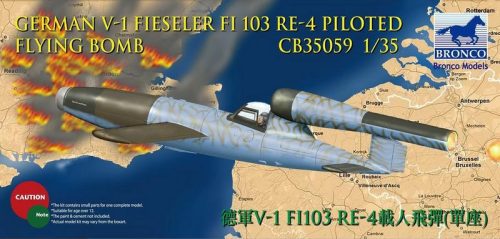 Bronco Models - V-1 Fi103 Re 4 Piloted Flying Bomb