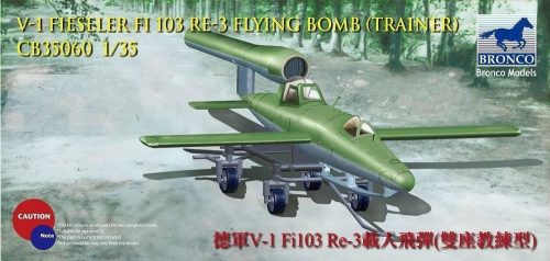 Bronco Models - V-1 Fi103 Re 3 Piloted Flying Bomb (Two Seats Trainer)