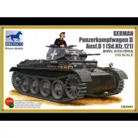 Bronco Models - PanzerKampfwagen II Ausf D1 tank makett