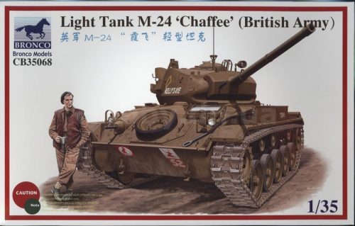 Bronco Models - Light Tank M-24 Chaffee (British Version