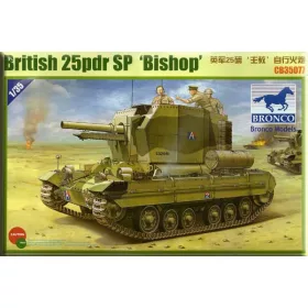 Bronco Models - Valentine SPG Bishop harcjármű makett