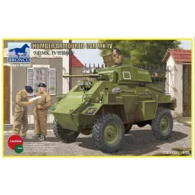 Bronco Models - Humber Armored Car Mk.IV harcjármű makett
