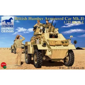 Bronco Models - Humber Armoured Car Mk.II harcjármű makett