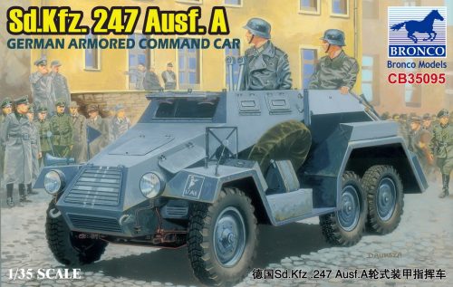 Bronco Models - Sd.Kfz.247 Ausf.A.German Armored Command Car