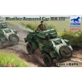 Bronco Models - Humber Armored Car MK.III harcjármű makett