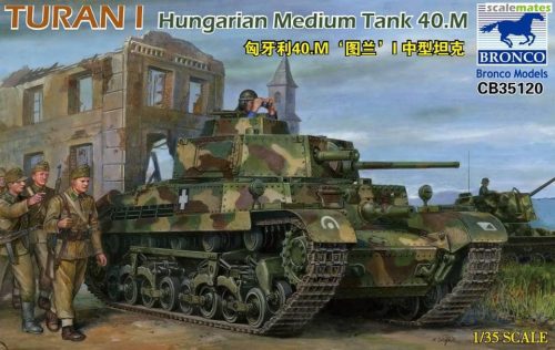 Bronco Models - Turan I Hungarian Medium Tank 40.M