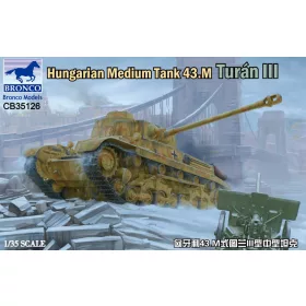   Bronco Models - Hungarian Medium Tank 43M Turan III tank makett