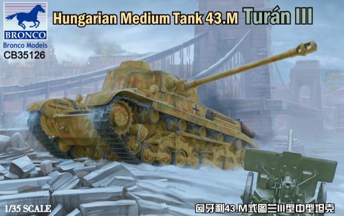 Bronco Models - Hungarian Medium Tank 43M Turan III