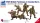 Bronco Models - WWII British Paratroops in Combat Set A figura makett