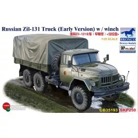   Bronco Models - Russian Zil-131 Truck (Early Version) w/winch harcjármű makett