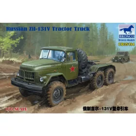 Russian Zil-131V Tractor Truck harcjármű makett