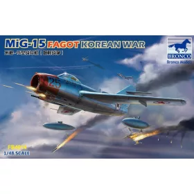 Bronco Models - MiG-15 Fagot repülő makett