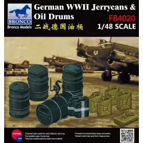 Bronco Models - WWII German Jerry Can   Fuel Drum