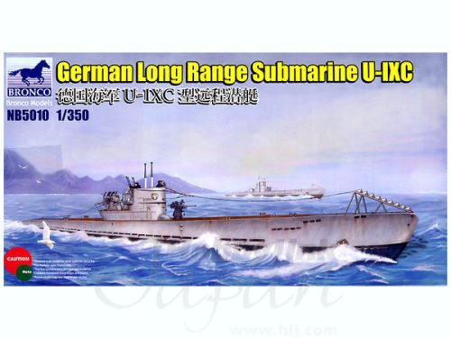 Bronco Models - German Long Range Submarine Type U-IXC