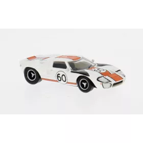 Brekina - Ford GT 40 Le Mans 1966 #60 J.Neerpasch/J.Ickx