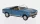 Brekina - Peugeot 204 Cabriolet blau 1967