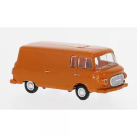 Brekina - Barkas B 1000 Kasten dunkelorange 1962