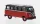 Brekina - VW T1b Samba schwarz/rot 1960