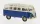 Brekina - VW T1b Samba hellbeige/blau 1960