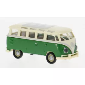Brekina - VW T1b Samba hellbeige/grün 1960