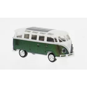 Brekina - VW T1b Samba weiss/dunkelgrün 1960