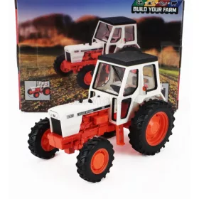 Britains - DAVID BROWN 1410 4WD TRACTOR 1960 WHITE ORANGE
