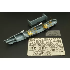   Brengun - 1/48 Ohka MXY7-K1 KAI two seats (Brengun kit) PE set for Brengun kit