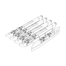 Brengun - 1/48 F/A-18 A/B/C/D Hornet pylones