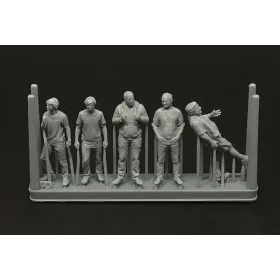 Brengun - Aeroclub members-5 figures (3D print)