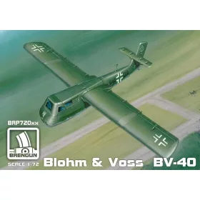 Brengun - 1/72 Blohm Voss BV-40 Plastic kit with PE parts
